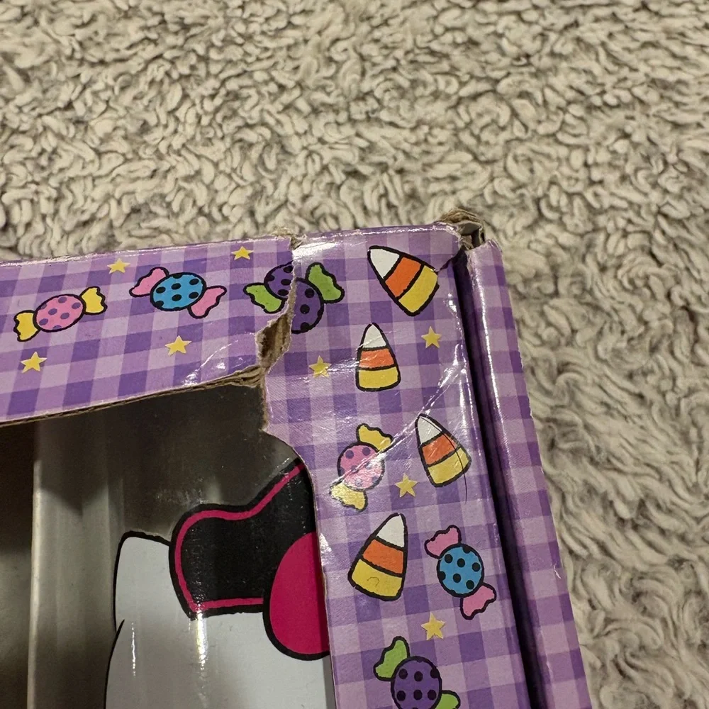 Hello Kitty Glassware Set‎ Unisex OS Purple New Halloween 4pk 10oz Glasses